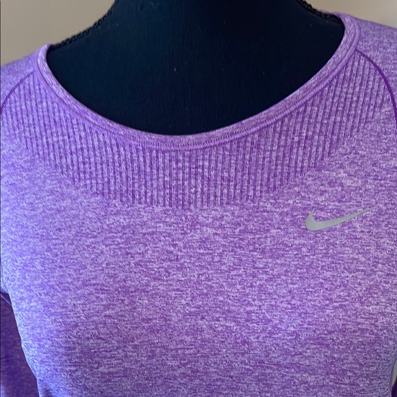Women's Purple Long Sleeve Top - Picture 2 of 5